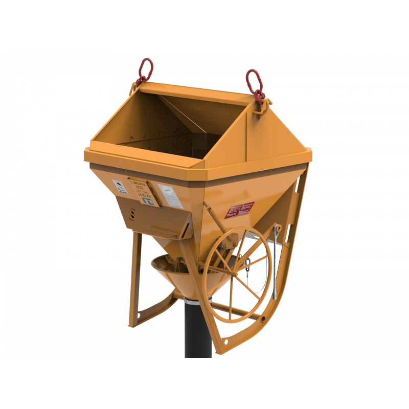 Benne à béton TEC PF 600 L